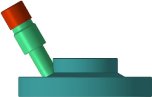 Планшайба бакинская. Вид сбоку Планшайба бакинская.3D - графика. Фонтанная арматура.